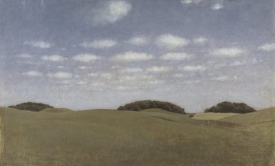 Landschaft aus Lejre, 1905 von Vilhelm Hammershoi